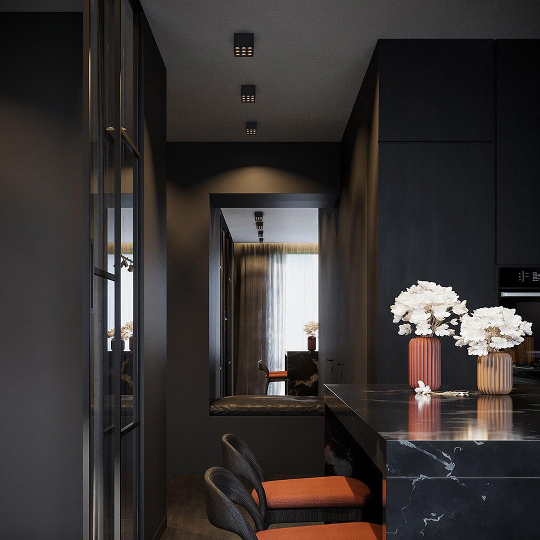 Downlight LED de Sobrepor 9x