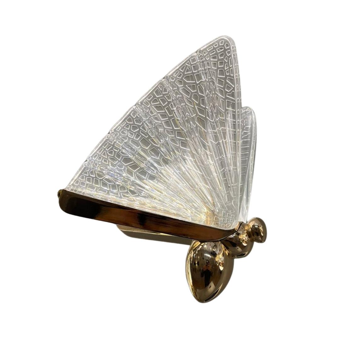 Pendente Borboleta Acrílico Cristal LED