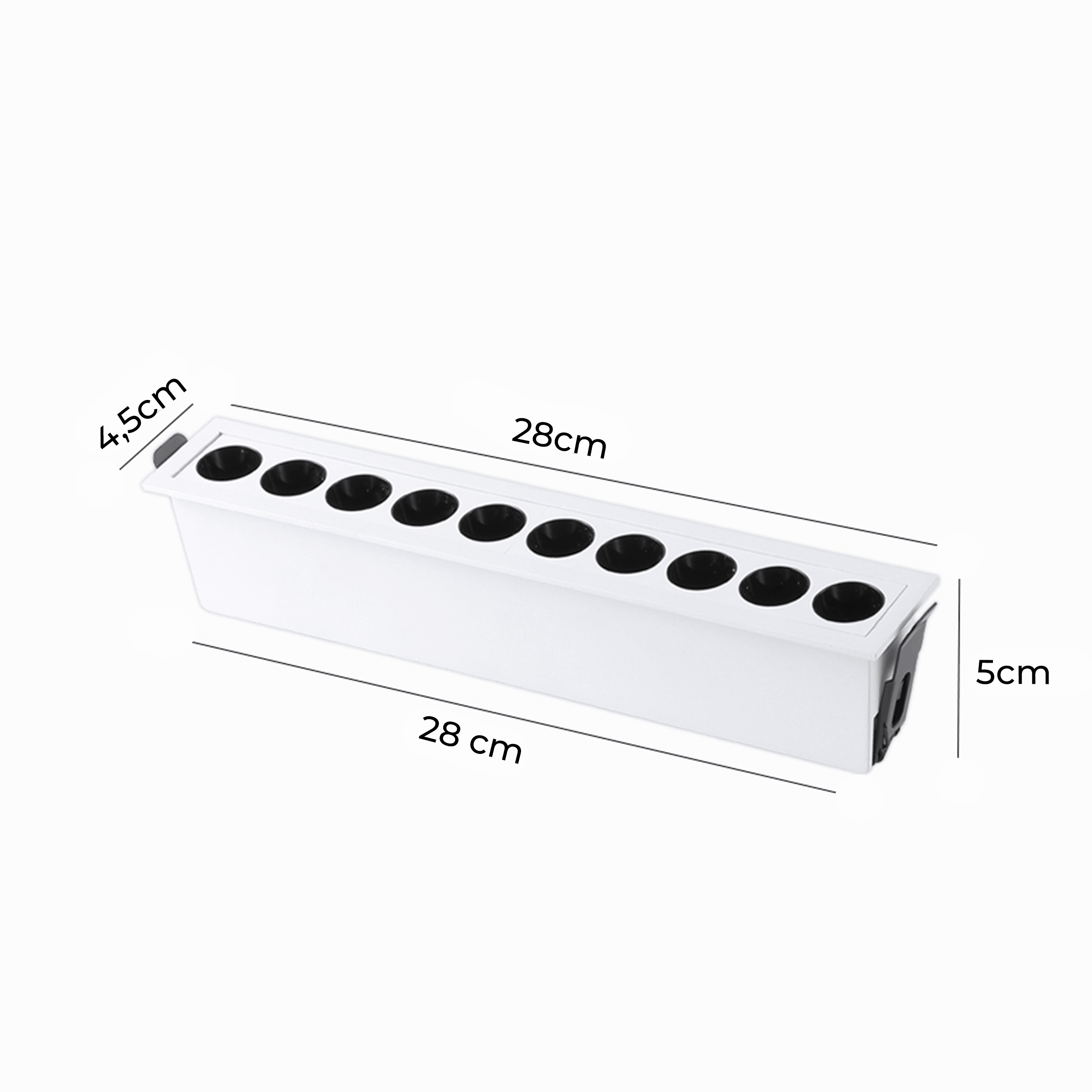 Downlight LED Embutido 10x