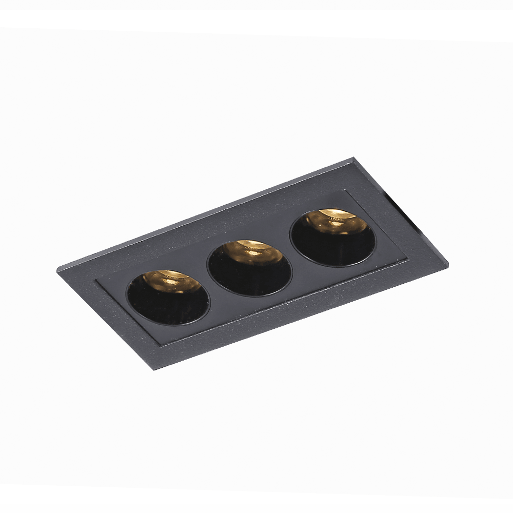 Downlight LED Embutido 3x