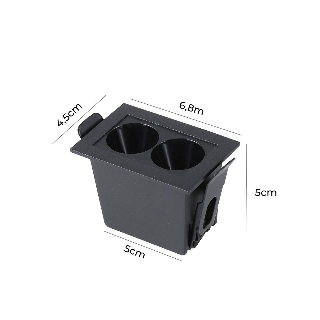 Downlight LED Embutido 2x