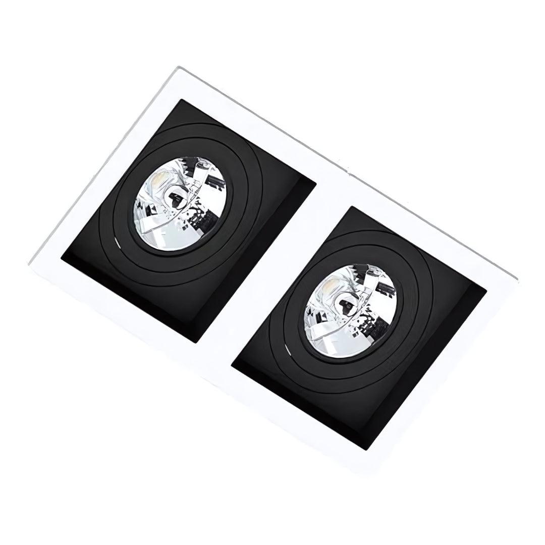 Embutido AR111 Duplo Recuado 28,5x15cm