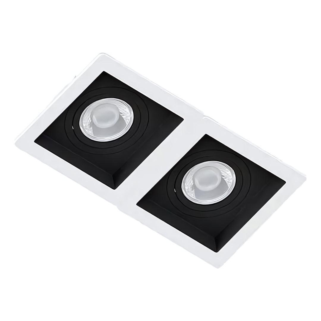 Embutido MR11 Duplo Recuado 14x7cm