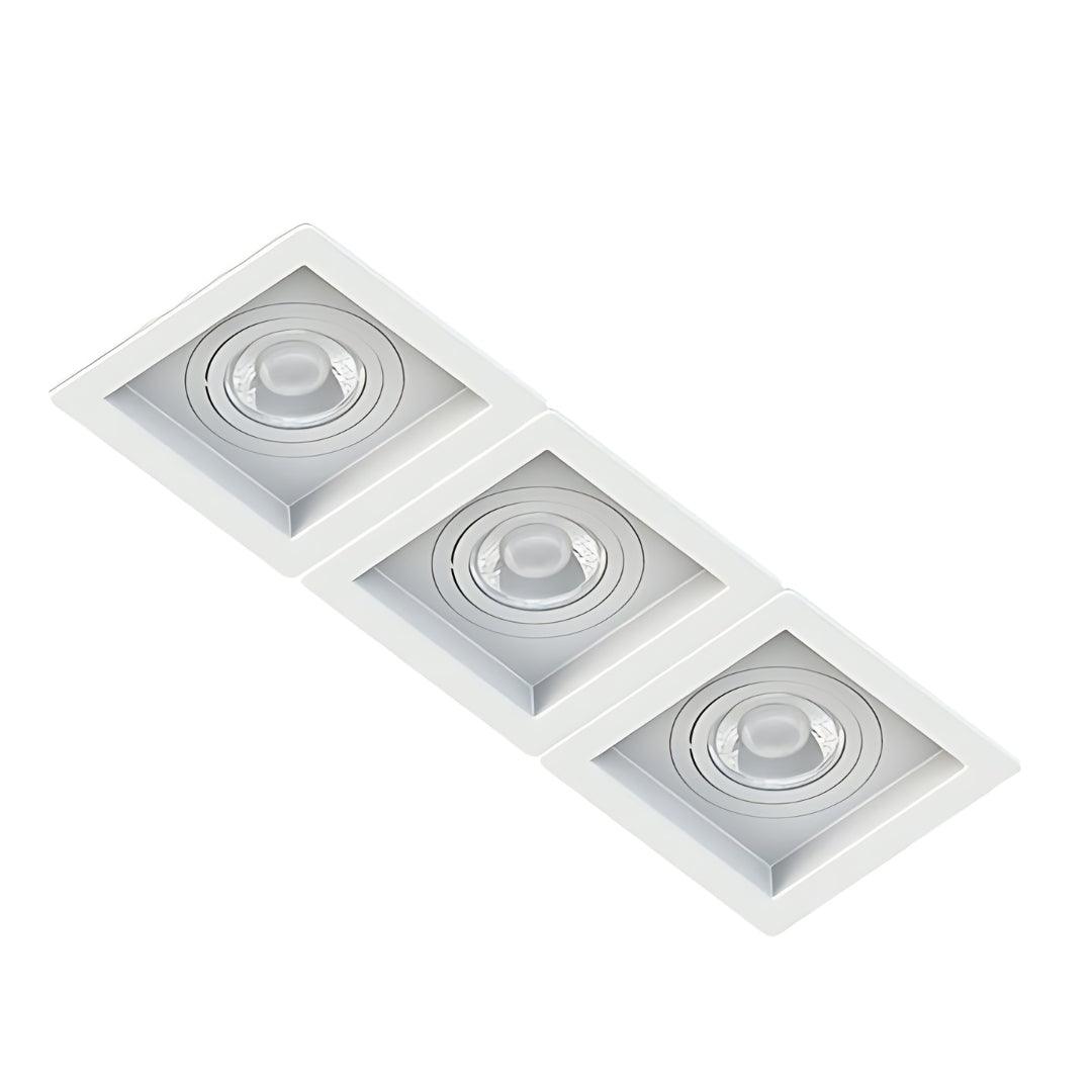 Embutido MR11 Triplo Recuado 12x7,5cm