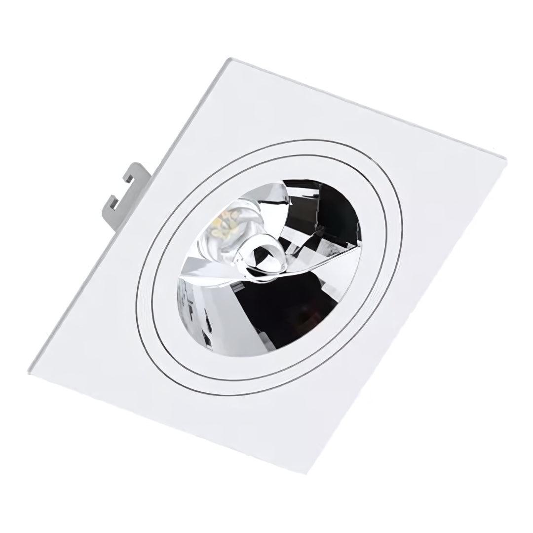 Embutido Liso AR111 Quadrado 15x15