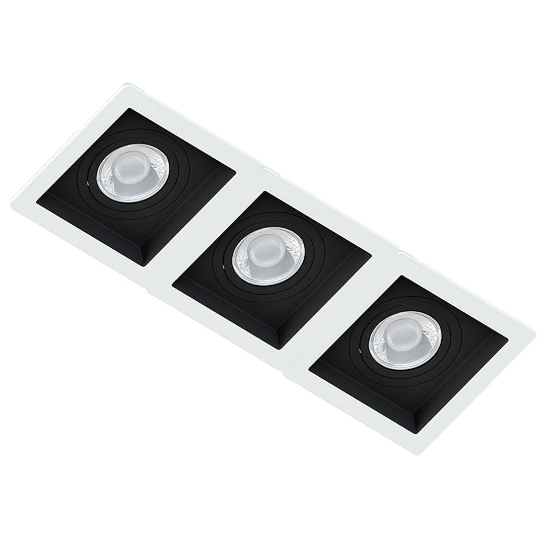 Embutido PAR30 Triplo Recuado 35x13cm