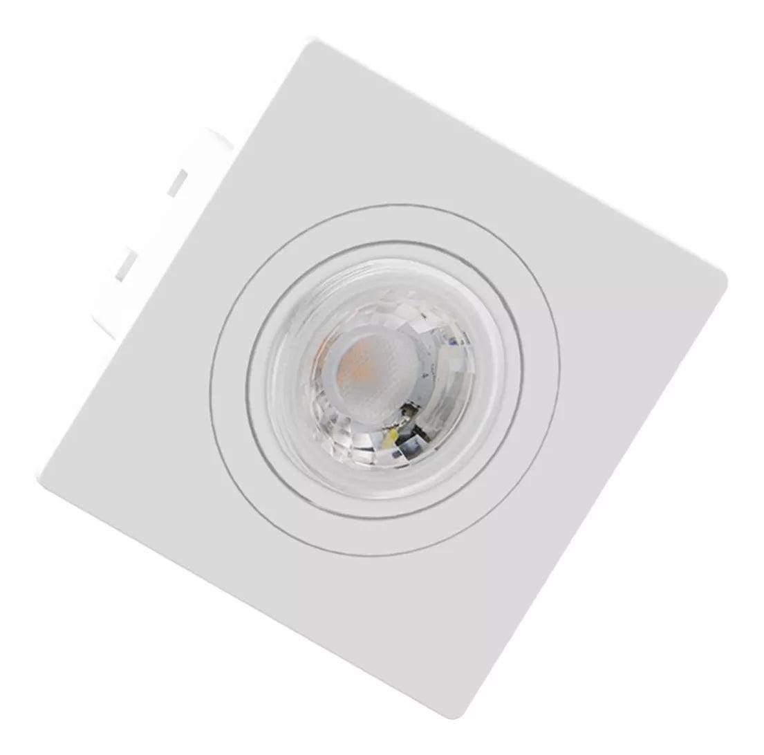 Embutido Liso MR11 Quadrado 7x7cm