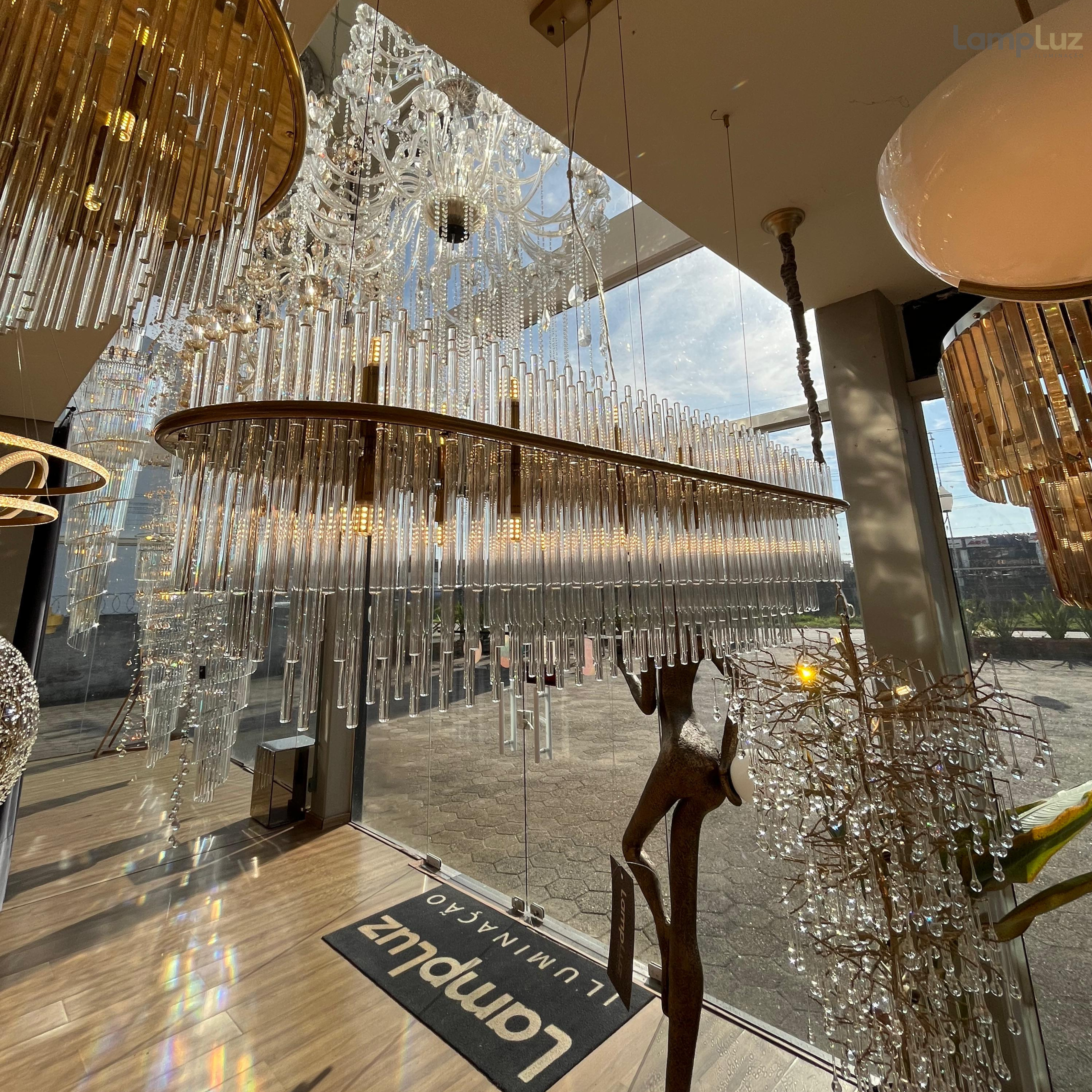 Lustre Pendente Doppler Bella Iluminação