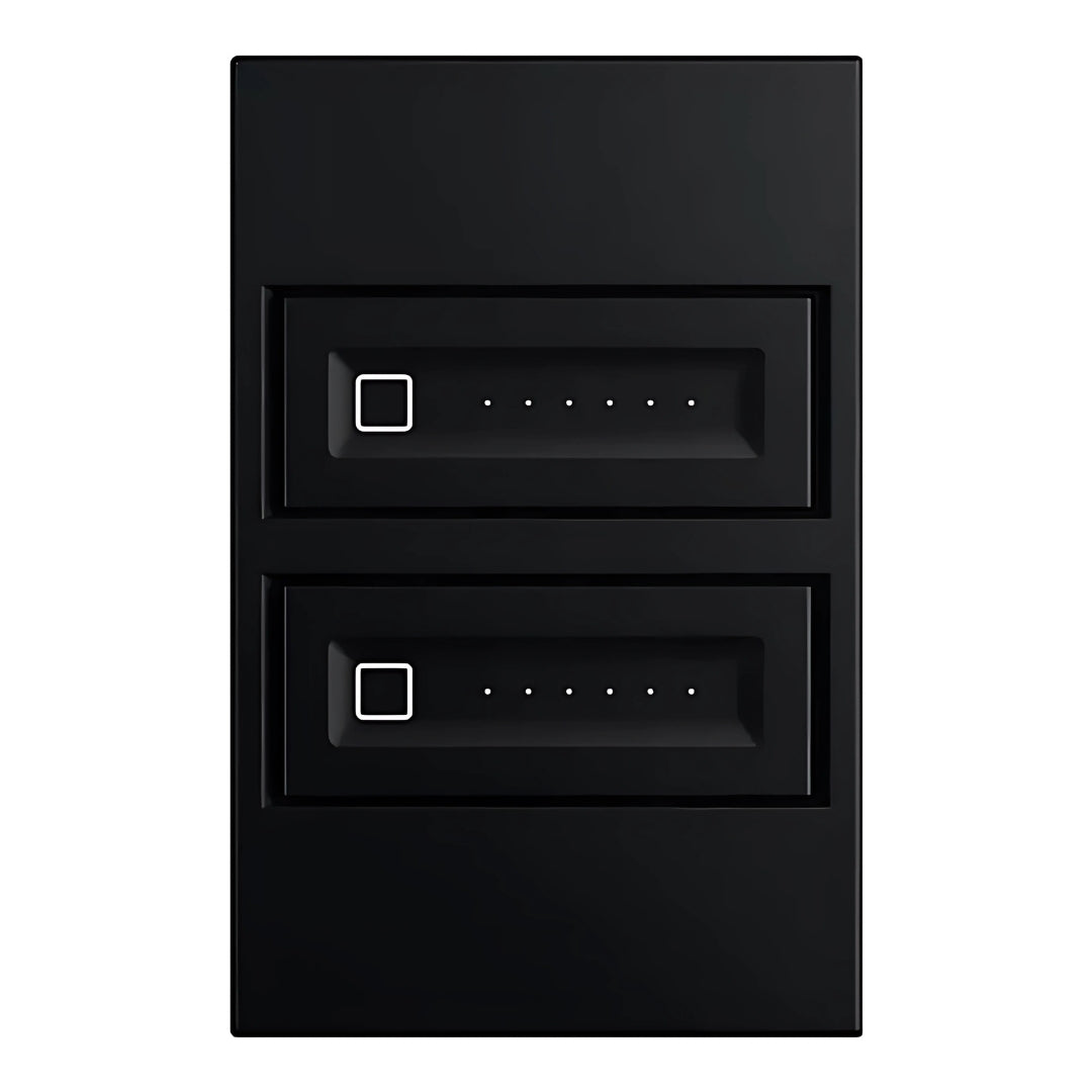 Touch Dimmer Duplo Policarbonato Branco - Stella STO24002BR / STO24002PTO