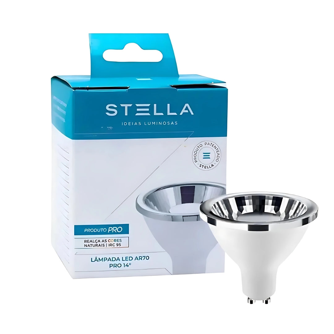Lâmpada LED AR70 GU10 7° 4,7W Bivolt – STL21411