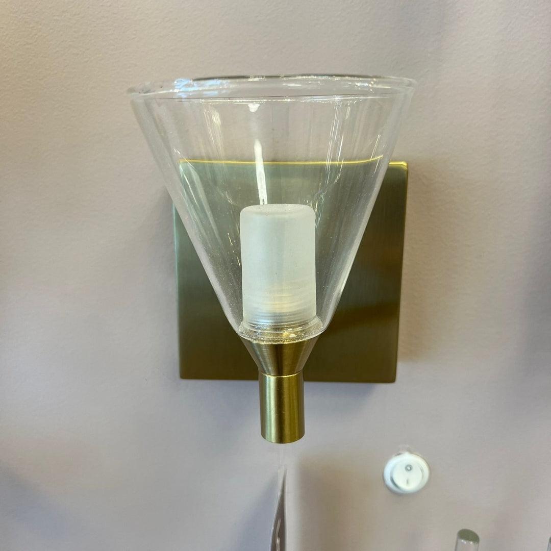 Arandela Calix Dourada