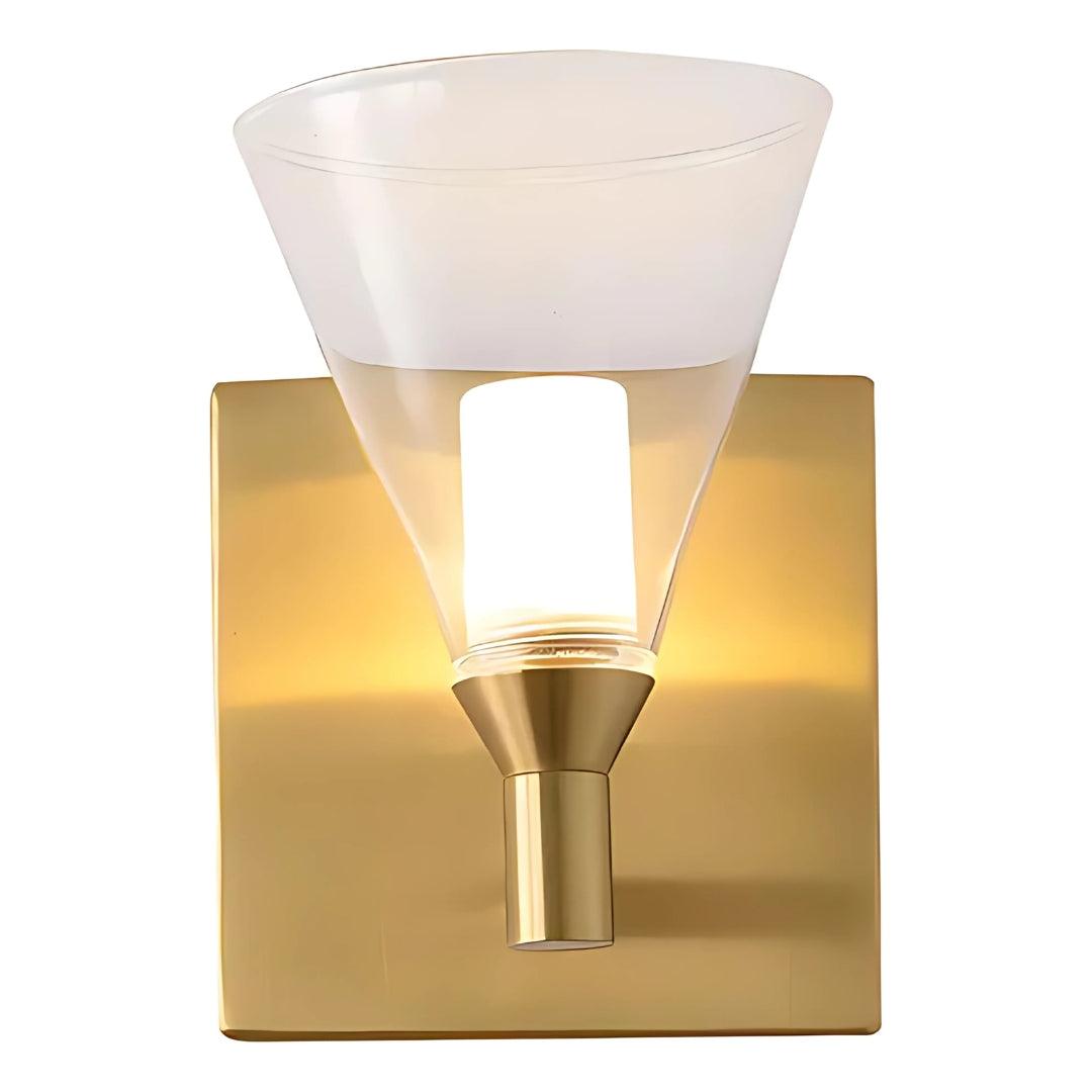 Arandela Calix Dourada