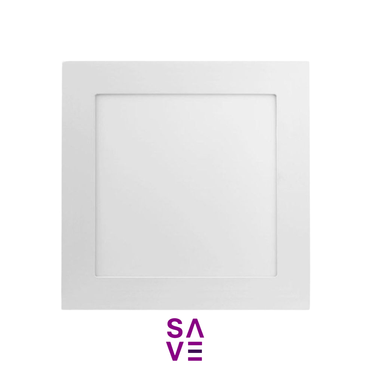 Painel de LED de Embutir 12x12x2,3cm 6w - BIVOLT - Save Energy