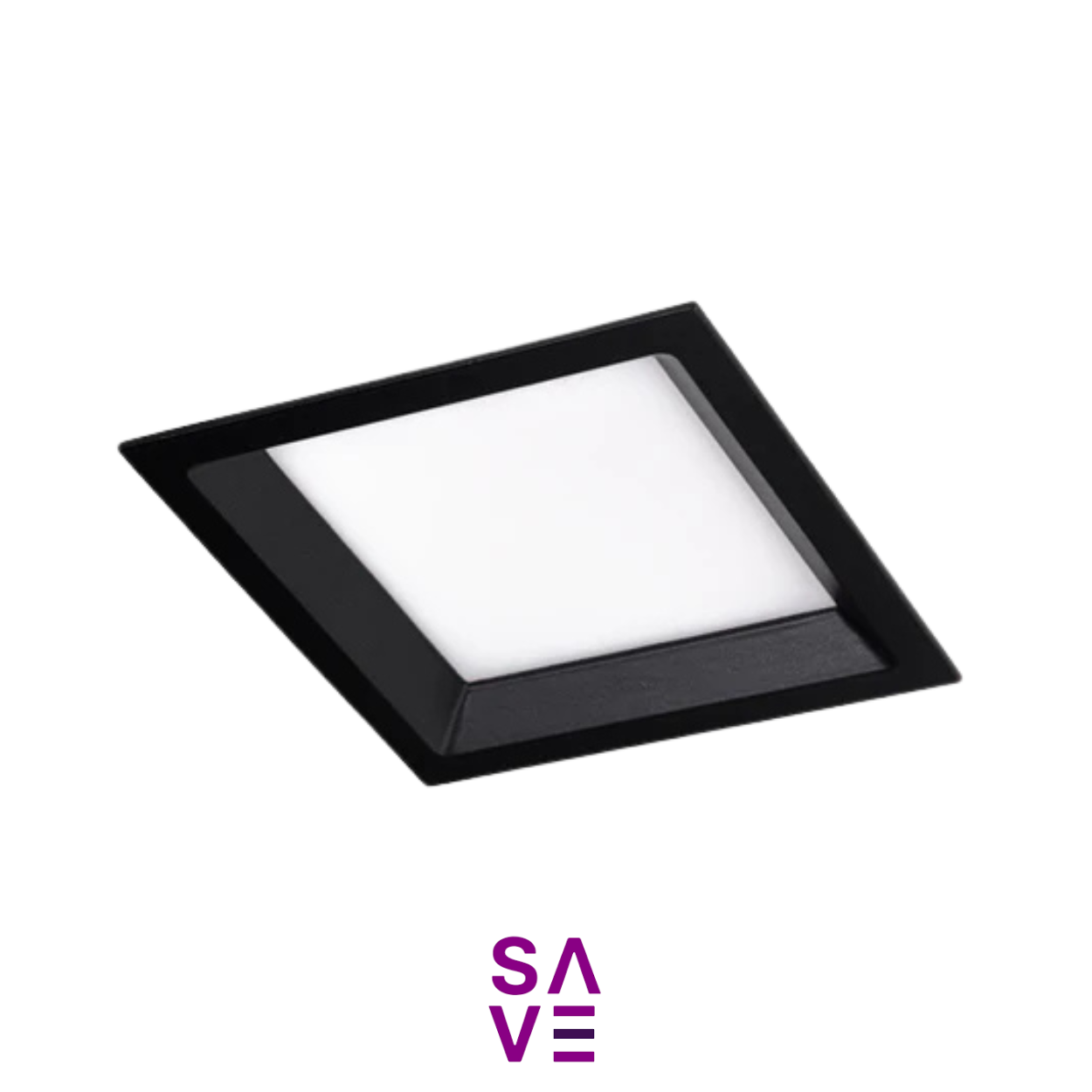 Painel de LED Recuada de Embutir 17x17x4,7cm 12w - BIVOLT - Save Energy