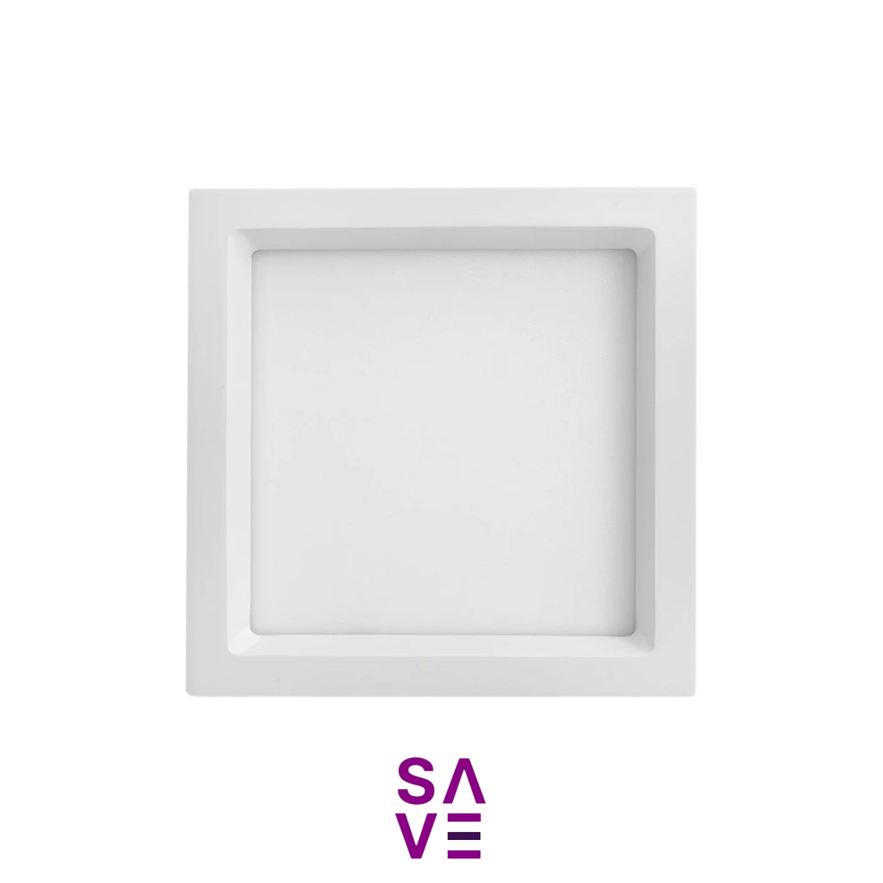 Painel de LED Recuada de Embutir 22,5 x 22,5 x 4,7cm 20w - BIVOLT - Save Energy